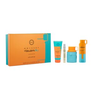 Armaf Odyssey Mandarin 4-Piece Set 3.4oz Men EDP Spray by Armaf