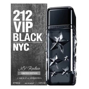 Carolina Herrera 212 VIP Black NY Rodeo 3.4oz Men EDP Spray by Carolina Herrera