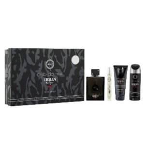 Armaf Club De Nuit Urban Elixir 4-Piece Set 3.6oz Men EDP Spray by Armaf