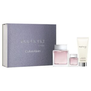 Calvin Klein Euphoria 3-Piece Set 3.3oz Men EDT Spray by Calvin Klein