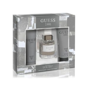 Guess 1981 3-Piece Set 3.4oz Men EDT Spray by Guess