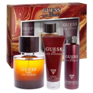 Guess 1981 Los Angeles 3-Piece Set 3.4oz Men EDT Spray by Guess