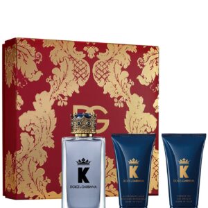 Dolce & Gabbana (K) 3-Piece Set 3.4oz Men EDT Spray by Dolce & Gabbana
