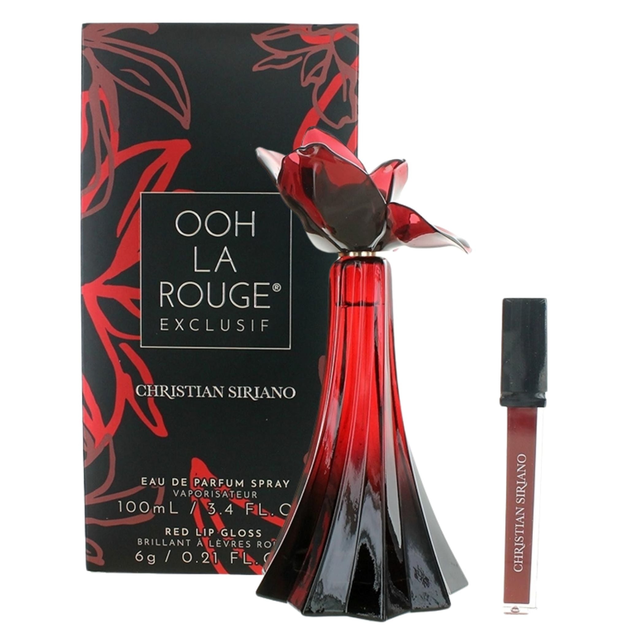 6754 Silhouette Ooh La Rouge 2-Piece Set 3.4oz Women EDP Spray by Christian Siriano