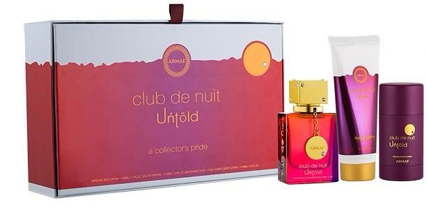 I10625 Club De Nuit Untold 3-Piece Set 3.6oz Men EDP by Armaf