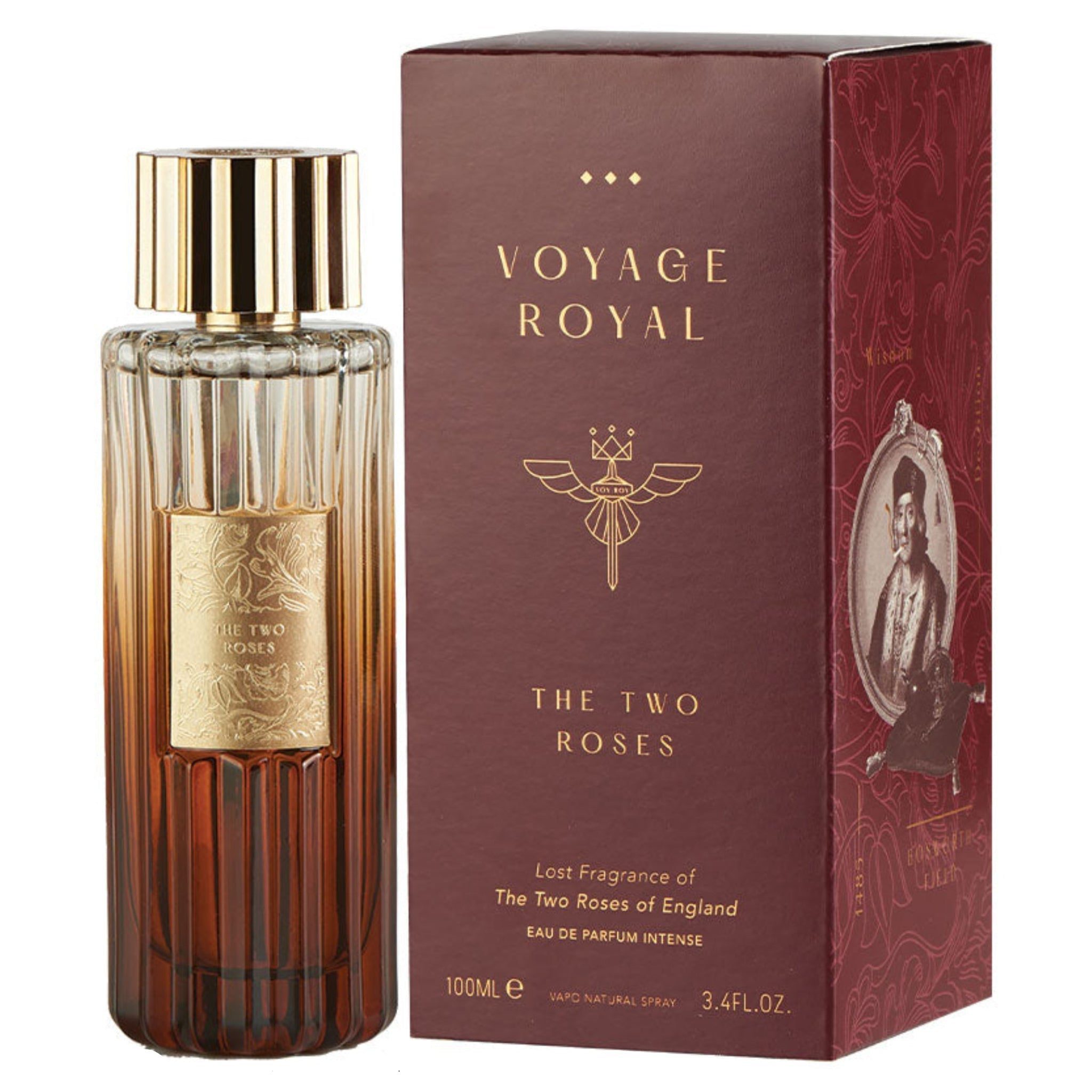I1120 Voyage Royal Two Roses 3.4oz Unisex EDP Spray by Voyage Royal