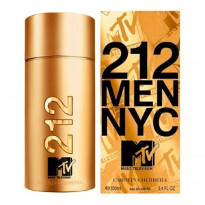 Carolina Herrera 212 Mtv 3.4oz Men EDT Spray by Carolina Herrera