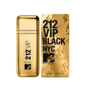 Carolina Herrera 212 VIP Black MTV 3.4oz Men EDP Spray by Carolina Herrera