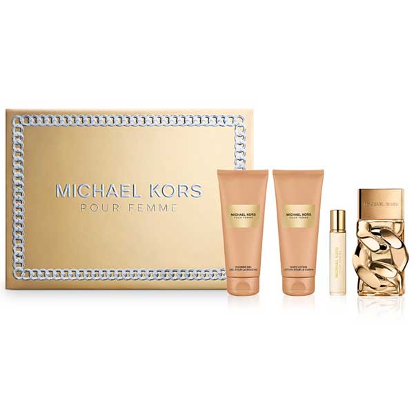 I11686 Michael Kors Femme 4-Piece Set 3.4oz Women EDP Spray by Michael Kors