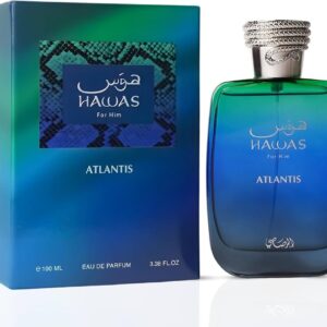 Hawas Atlantis 3.38oz Unisex EDP Spray by Rasasi