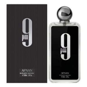 Afnan 9PM Black 3.4oz Men EDP Spray by Afnan