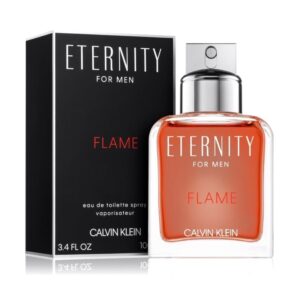 Calvin Klein Eternity Flame 3.4oz Men EDT Spray by Calvin Klein