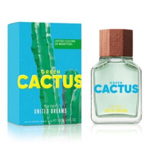 Benetton Green Cactus 3.4oz Men EDT by Benetton