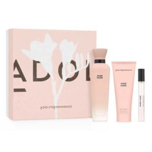 Adolfo Dominguez Nude Musk 3-Piece Set 4.1oz Women EDP Spray by Adolfo Dominguez