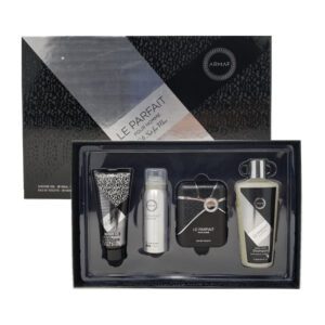 Armaf Le Parfait 4-Piece Set 3.4oz Men EDP Spray by Armaf