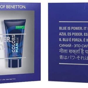 Benetton Color Blue 2-Piece Set 3.3oz Men EDT Spray by Benetton