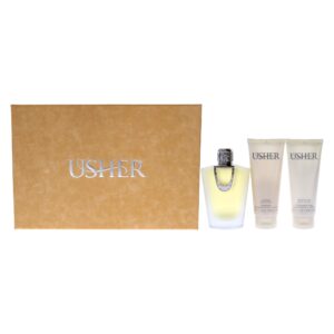 Usher 3-Piece Set 3.4oz Women EDP Spray by Usher
