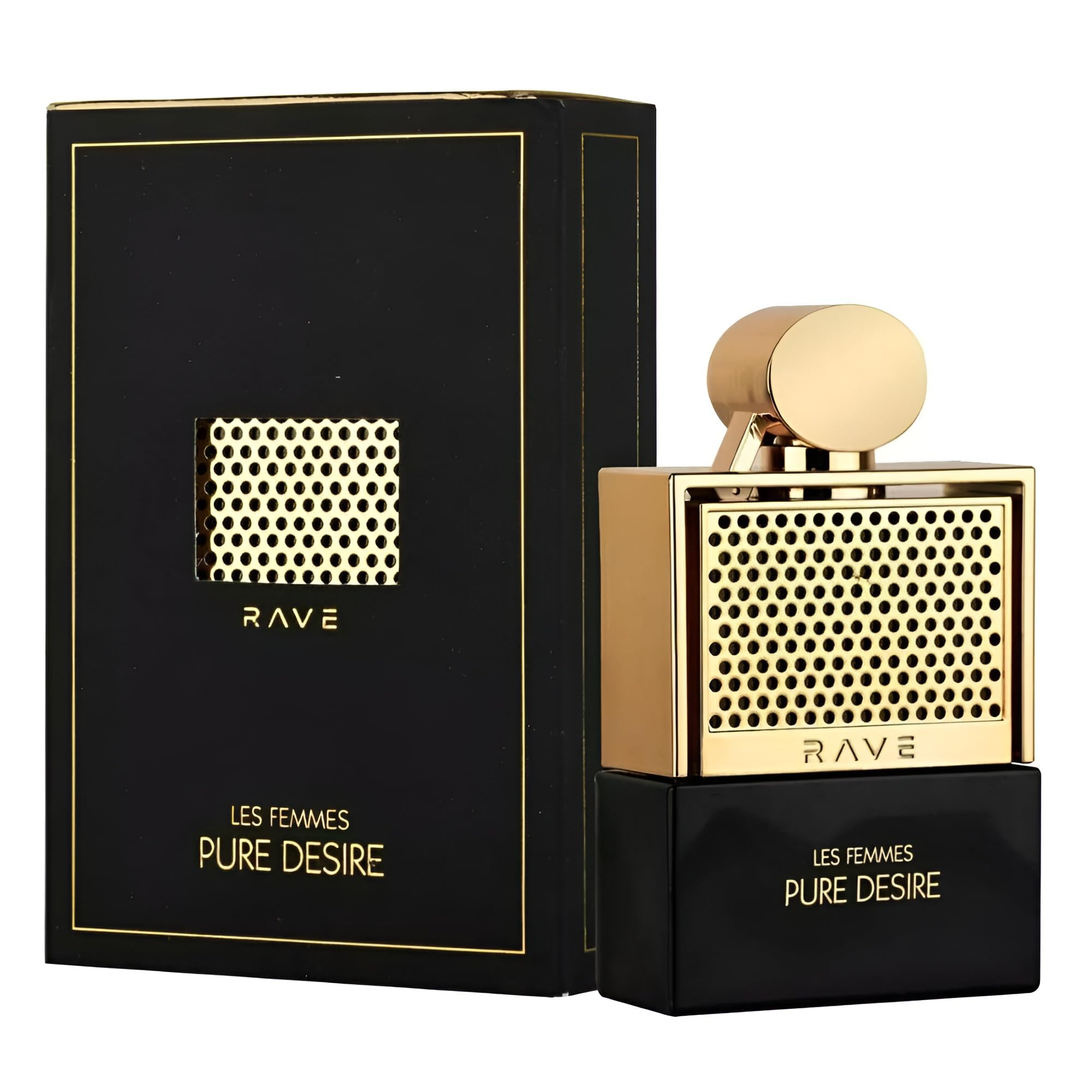 I8681 Lattafa Rave Pure Desire Gold 3.4oz Women EDP Spray by Lattafa