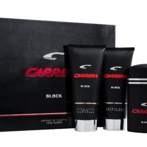 Carrera Black 3-Piece Set 3.4oz Men EDT Spray by Carrera