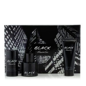 Kenneth Cole Black 4-Piece Set 3.4oz Men EDT Spray by Kenneth Cole