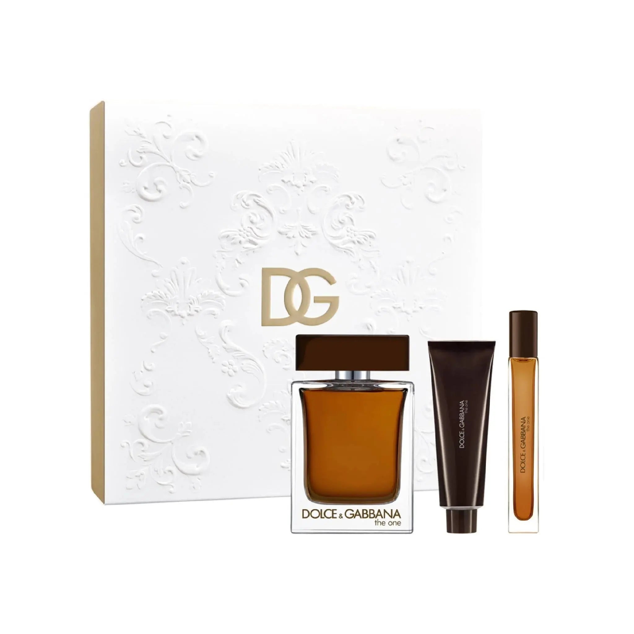 One-Set-3p-By-Dolce-_-Gabbana-For-Men-3.3oz-EDP-Spray-Dolce-_-Gabbana-260818055 The One by Dolce & Gabbana original 3-piece Eau de Parfum gift set box